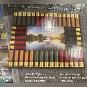 Multicolor Shotgun Shell Photo Frame
